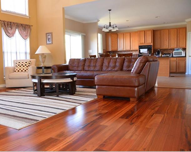 Hardwood Flooring By Lw Smooth Collection Color Santos Mahogany Mfr Item Woodhouse Floors